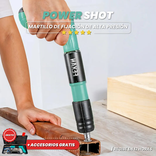 Martillo de fijación de de alta presión + Accesorios gratis - Power Shot™