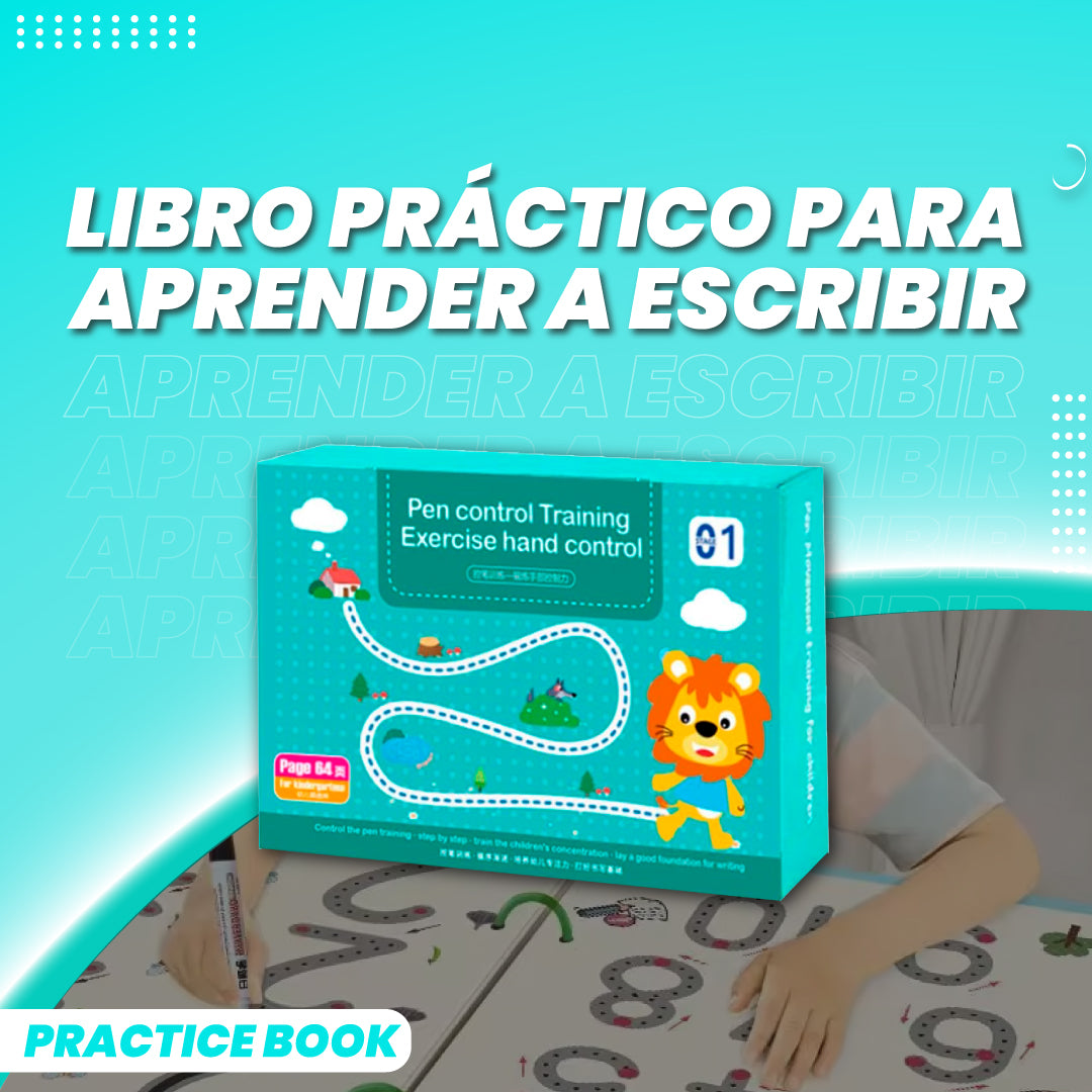 Libro práctico para aprender a escribir - Practice Book™