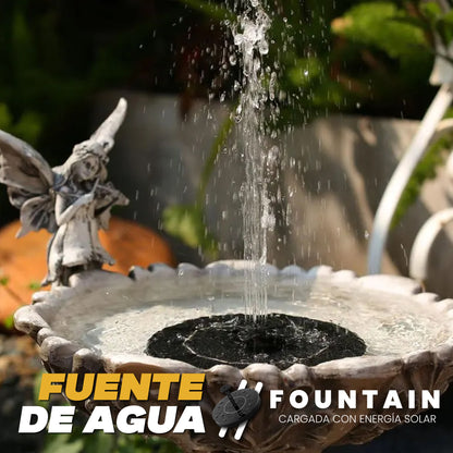 Fuente de agua cargada con energía solar - Fountain™