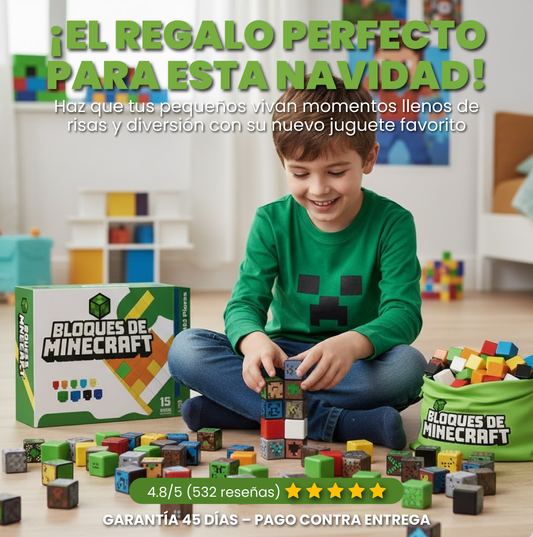 Bloques magnéticos de minecraft - Magnoblocks™
