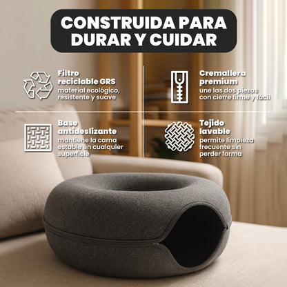 Cama de gatos modo cueva - CatCave™