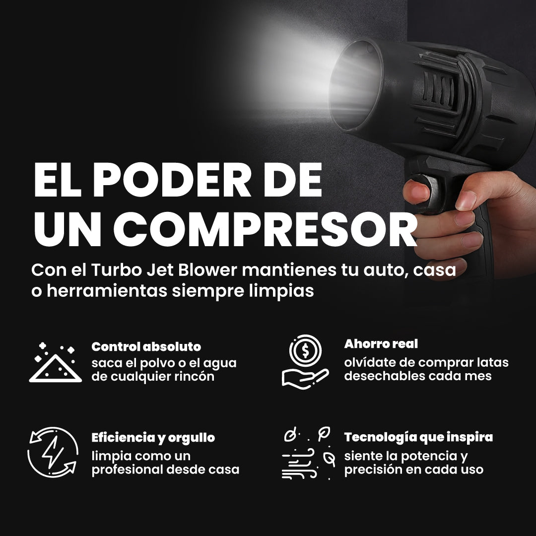 Soplador turbo ultrasónico - Jetblow™