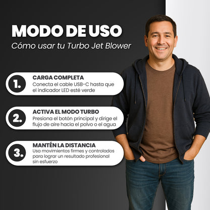 Soplador turbo ultrasónico - Jetblow™